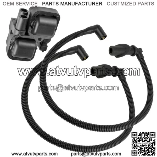 Ignition Coil w/ Spark Plug Wire For Polaris RZR / RZR S / RZR 4 800 EFI 2009-10 - Image 5