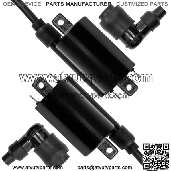 Ignition Coil w/ Spark Plug Boot Cap For Kawasaki Mule 3010 KAF620 2007-2008 - Image 4