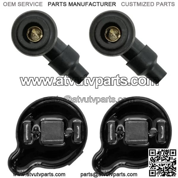 Ignition Coil w/ Spark Plug Boot Cap For Kawasaki Mule 3010 KAF620 2007-2008 - Image 5