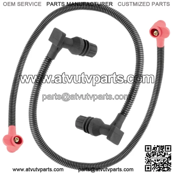 Fits Polaris Ranger Crew 800 Ignition Coil Spark Plug Wire 52 59.3 cm 2011-2014 (For: Polaris)