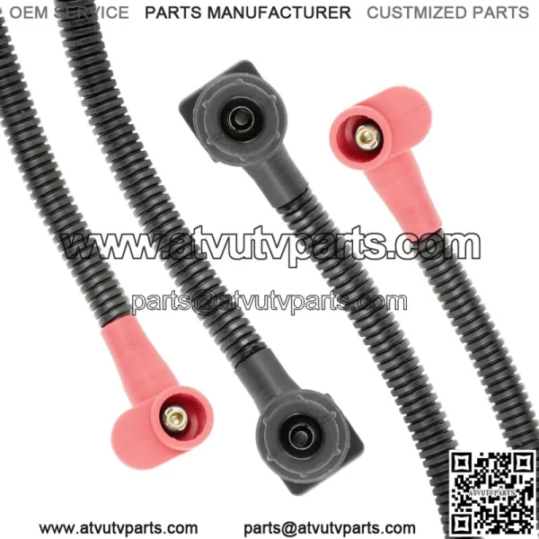 Fits Polaris Ranger Crew 800 Ignition Coil Spark Plug Wire 52 59.3 cm 2011-2014 (For: Polaris) - Image 2