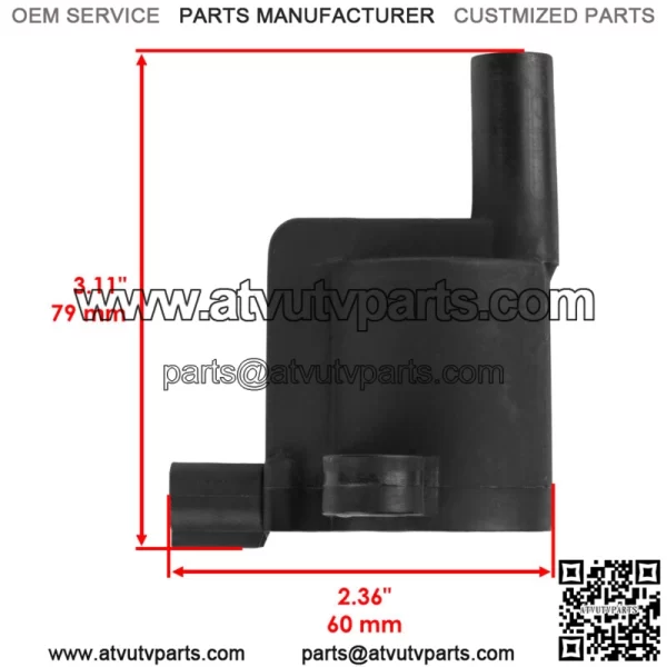 Ignition Coil with Spark Plug Wire For Polaris Ranger 570 / Crew 570 2015 - 2021 (For: Polaris) - Image 3