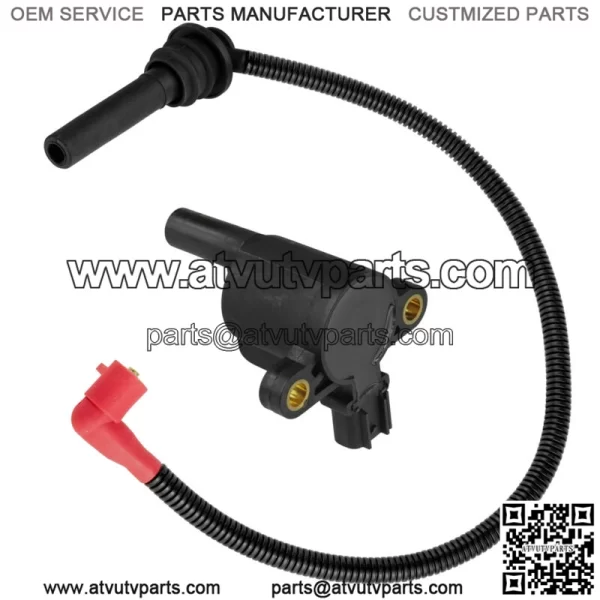 Ignition Coil with Spark Plug Wire For Polaris Ranger 570 / Crew 570 2015 - 2021 (For: Polaris) - Image 4