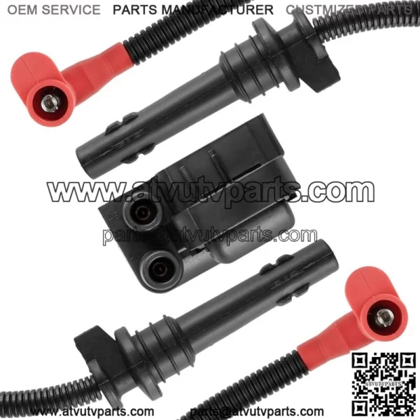 Ignition Coil with Spark Plug Wires for Polaris Ranger 1000 XP 2017-2018 (For: Polaris) - Image 5