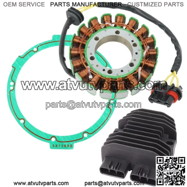 Stator Regulator Rectifier Gasket for Polaris Scrambler XP 1000 2017 2018 2019 (For: Polaris)