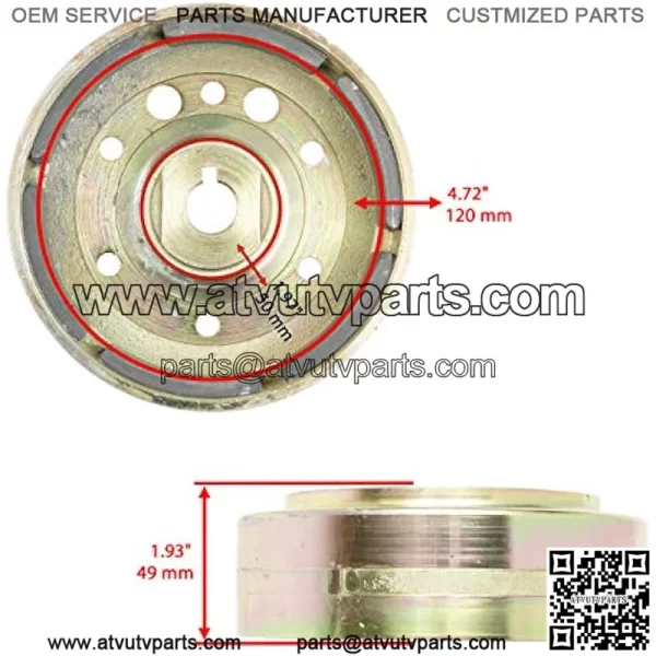 Stator Regulator Flywheel Compatible with Suzuki LT-A400 LTA400 Eiger 400 2x4 4X4 Auto 2002-2007 - Image 2