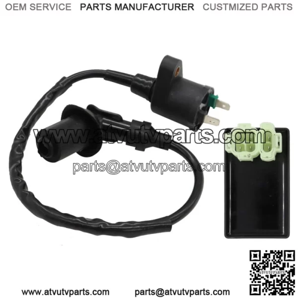 ATV Ignition Coil & CDI Box 88-99 Fit For Honda TRX300 Fourtrax 300 TRX300FW 2X4 (For: Honda) - Image 3