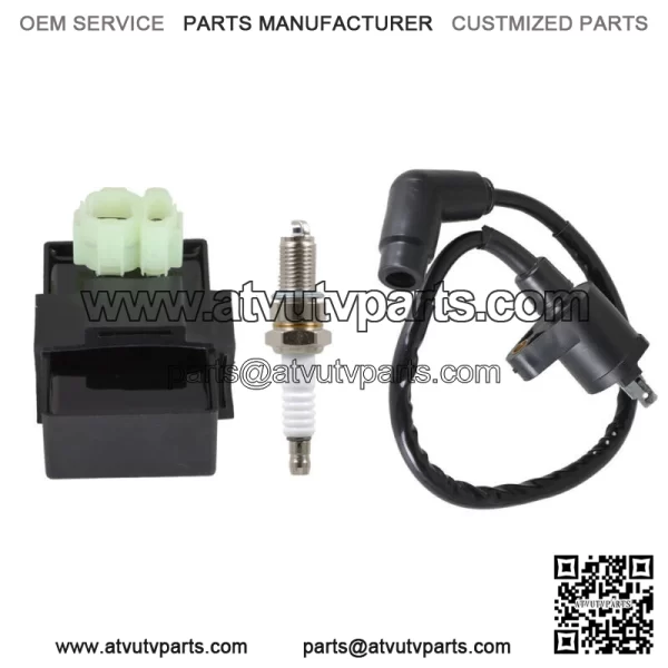 For Honda FourTrax 300 TRX300 2x4 4x4 1990-1993 Ignition Coil Spark Plug CDI Box - Image 3