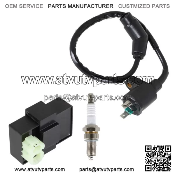 For Honda FourTrax 300 TRX300 2x4 4x4 1990-1993 Ignition Coil Spark Plug CDI Box - Image 4