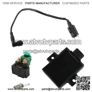 Ignition Coil CDI Box Starter Solenoid Relay for Kawasaki Bayou 220 KLF220A 1996