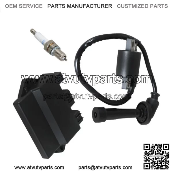 Ignition Coil Spark Plug CDI For Yamaha Grizzly 660 YFM660 5KM855400000 - Image 2