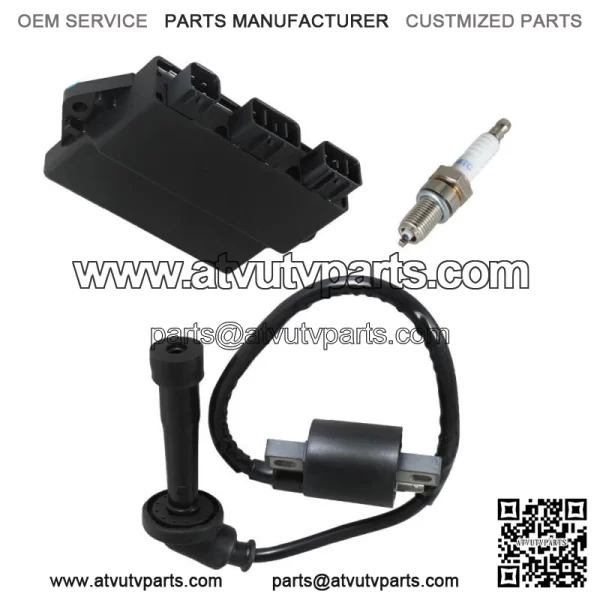Ignition Coil Spark Plug CDI For Yamaha Grizzly 660 YFM660 5KM855400000 - Image 5