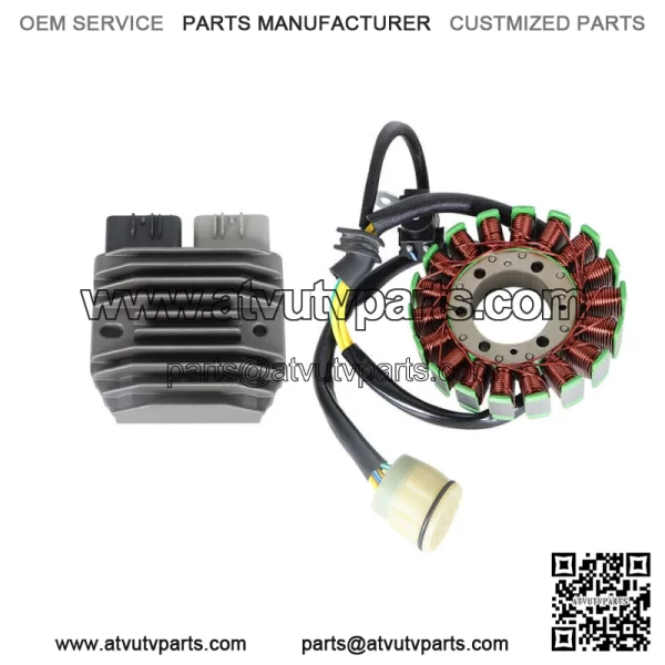 For Honda TRX420 FE Fm Te Tm Rancher 420 2007-2013 Stator Regulator Rectifier - Image 2