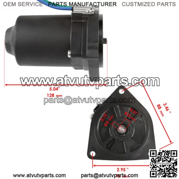 Power Tilt Trim Motor for Yamaha 63P-43880-21-00 63P-43880-22-00 - Image 2
