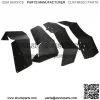 For Polaris RZR-4 900 RZR-S 900 RZR-S 1000 Mud Flaps UTV Fender Flares 2015-2019 (For: Polaris) - Image 3