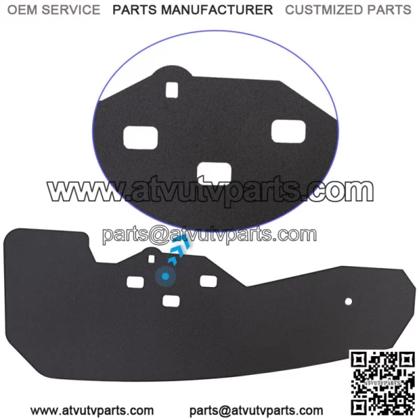Front &Rear Mud Flaps Fender Flares For 14-21 Polaris RZR XP 1000 XP4 1000 Turbo (For: Polaris) - Image 3