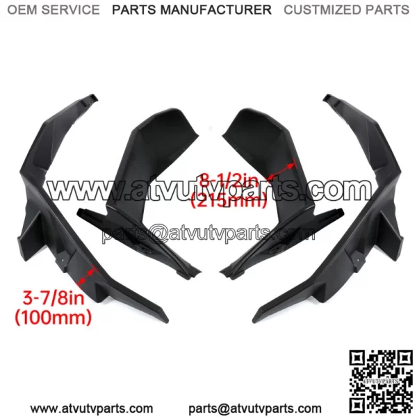 For Polaris RZR XP 1000/XP 4 1000 2014-23 Fender Flares Mud Flaps Front and Rear (For: Polaris) - Image 2