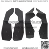 Fender Flares / Extensions Black Plastic For 2009-2014 Polaris RZR 800 (For: Polaris) - Image 4