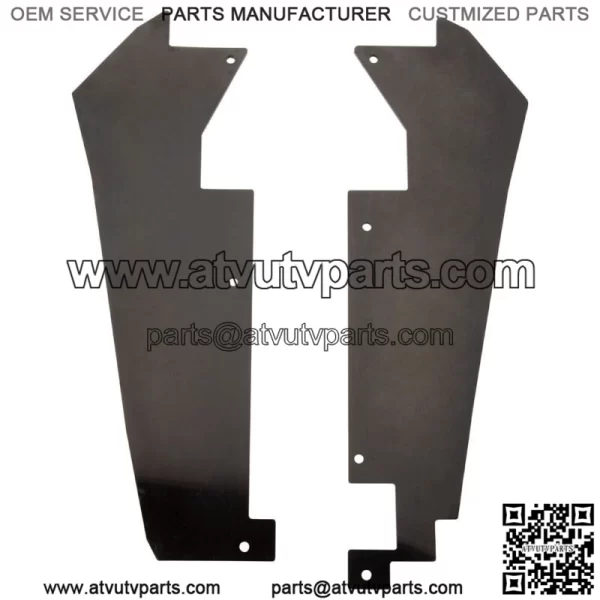 Rear Fender Well Mud Guards Polaris RZR Pro XP Turbo R 4 2020-24 (For: Polaris) - Image 2