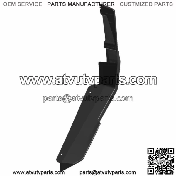 Polaris Fender Flare, Rear, Right, Gloss Black,  OEM Part 5453035-070