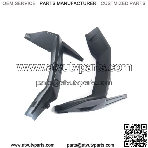 Black Front Fender Flares For Polaris RZR XP 1000 4 Turbo S 900 2014 - 2023  (For: Polaris) - Image 3