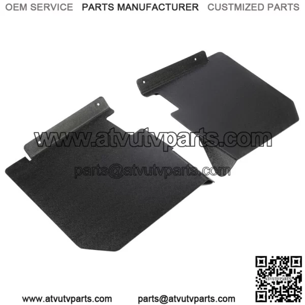 Set of 6 Fender Flares Black ABS For Polaris Midsize Ranger 570 & ETX 2015-2022 (For: Polaris) - Image 3