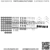 Set of 6 Fender Flares Black ABS For Polaris Midsize Ranger 570 & ETX 2015-2022 (For: Polaris) - Image 5