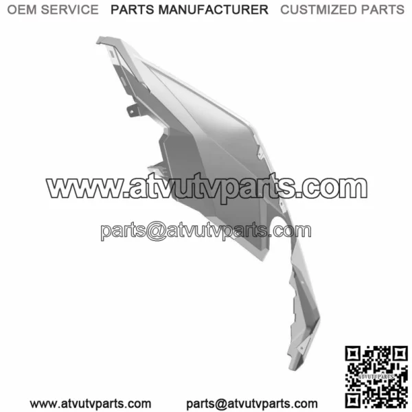 Polaris Fender, Front, Left, Indy Red,  OEM Part 5455882-293, Qty 1
