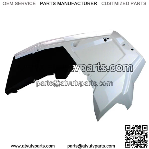 Polaris 5450717-599 White Left Hand Front Fender OEM 2014-2018 RZR 900 1000 XP 4 (For: Polaris) - Image 2
