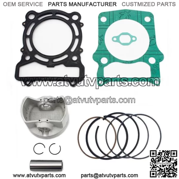 Steel Cylinder Repair Kit For HISUN MASSIMO BENNCHE COLEMAN SuperMach And MOST ATV UTV 500 cc - Image 2