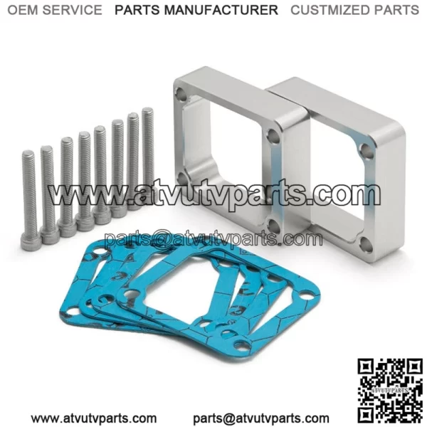 5/8" & 3/4" Intake Reed Manifold Spacer Gaskets Hardware for Yamaha Banshee YFZ350 1987-2006 - Image 3