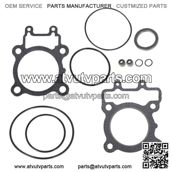 Top End Gasket head gaskets Kit Set for KAWASAKI BAYOU 220 1988 1989 1990-2002 - Image 2