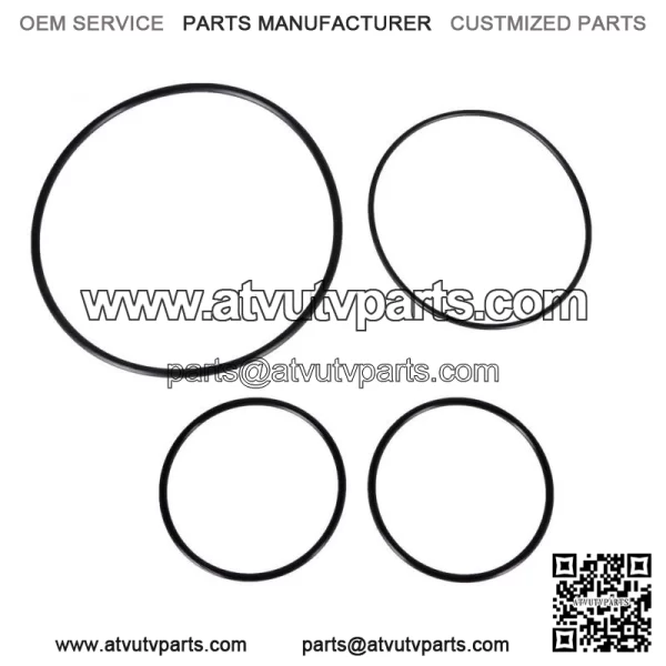 Top End Gasket head gaskets Kit Set for KAWASAKI BAYOU 220 1988 1989 1990-2002 - Image 4