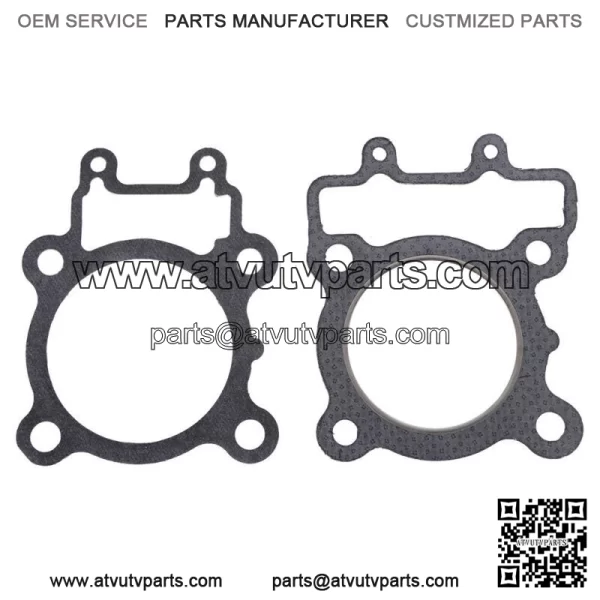 Top End Gasket head gaskets Kit Set for KAWASAKI BAYOU 220 1988 1989 1990-2002 - Image 5