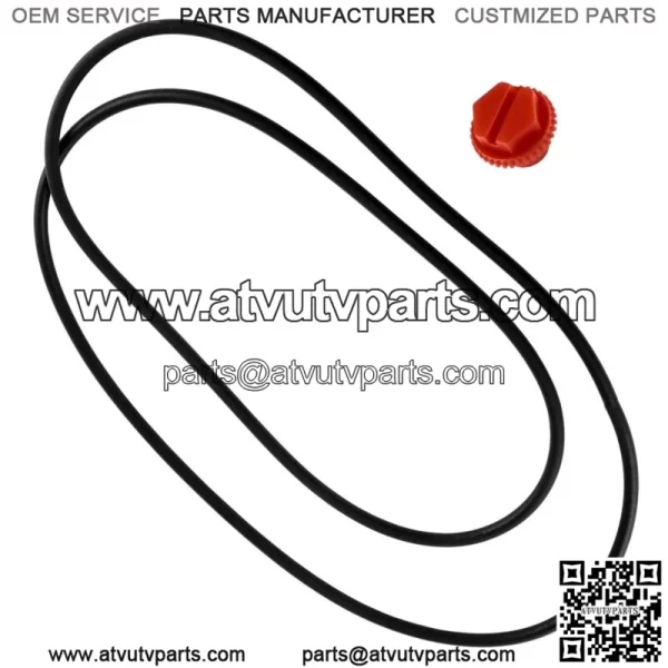 Clutch Cover Seal w/ Drain Plug For Polaris Sportsman XP 1000 2017-2019 (For: Polaris) - Image 3