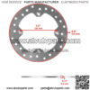 2x Brake Disc Rotor Front/Rear for CanAm Outlander MAX 850 4x4 North 2017-2022 - Image 2