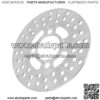 Front Rear Brake Disc Rotor w/ Pads fits Yamaha Raptor 660R YFM660R 2002 -2005 - Image 2