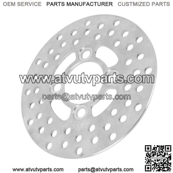 Front Rear Brake Disc Rotor w/ Pads fits Yamaha Raptor 660R YFM660R 2002 -2005 - Image 2
