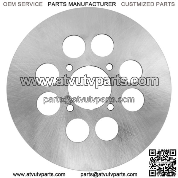 Front Rear Brake Disc Rotor w/ Pads fits Yamaha Raptor 660R YFM660R 2002 -2005 - Image 3