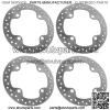 4 Front Rear Brake Disc Rotor for Polaris RZR XP 1000/ RZR XP 4 1000 2014 - 2021 (For: Polaris)