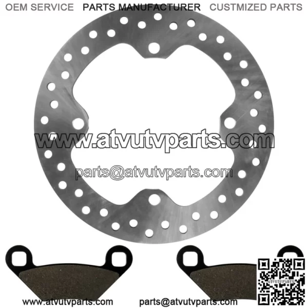 Front/ Rear Brake Disc w/Pad Polaris Sportsman 1000 XP Touring  15-22 (For: Polaris) - Image 5