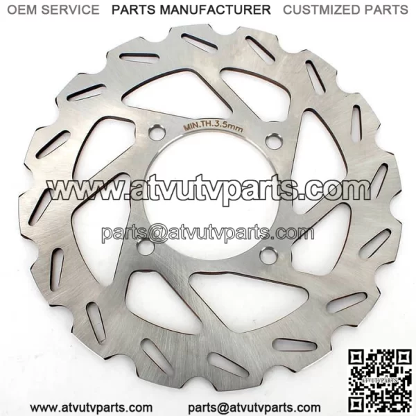Front Rear Brake Disc for Bombardier Outlander 330 2004-2005/Outlander 400 2003-2004/Outlander Max 400 2003-2006