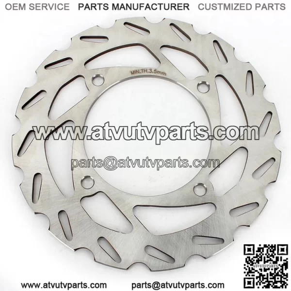 Front and Rear Brake Disc for Arctic Cat 400 4X4 Utility 2000-2004