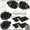 2 Front Axle Outer Inner CV Boot Kit for Can-Am Outlander 800R 4X4 Xmr EFI 2015 - Image 2