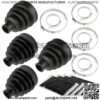 2 Front Axle Inner Outer CV Boot Kit for Can-Am Outlander 800R 4X4 2009-2012 - Image 2