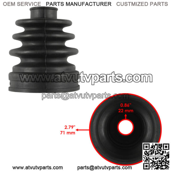 Rear Axle Inner CV Boot Kit for Kawasaki Brute Force 750 KVF750 4X4I 2005-2007 - Image 2