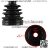 2 Rear Axle Inner Outer CV Boot Kit for Polaris RZR XP 1000 2014 2015 - Image 2