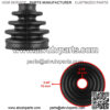 2 Rear Axle Outer Inner CV Boot Kit for Polaris RZR XP 1000 2015 2016 2017-2020 - Image 4