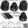 2 Rear Axle Inner Outer CV Boot Kit for Kawasaki Teryx 750 KRF750 4X4 2008-2011 - Image 4