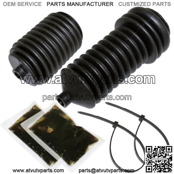 Steering Rack And Pinion Boot Kit for Polaris Ranger Crew 1000 Diesel 2015-2018 (For: Polaris)